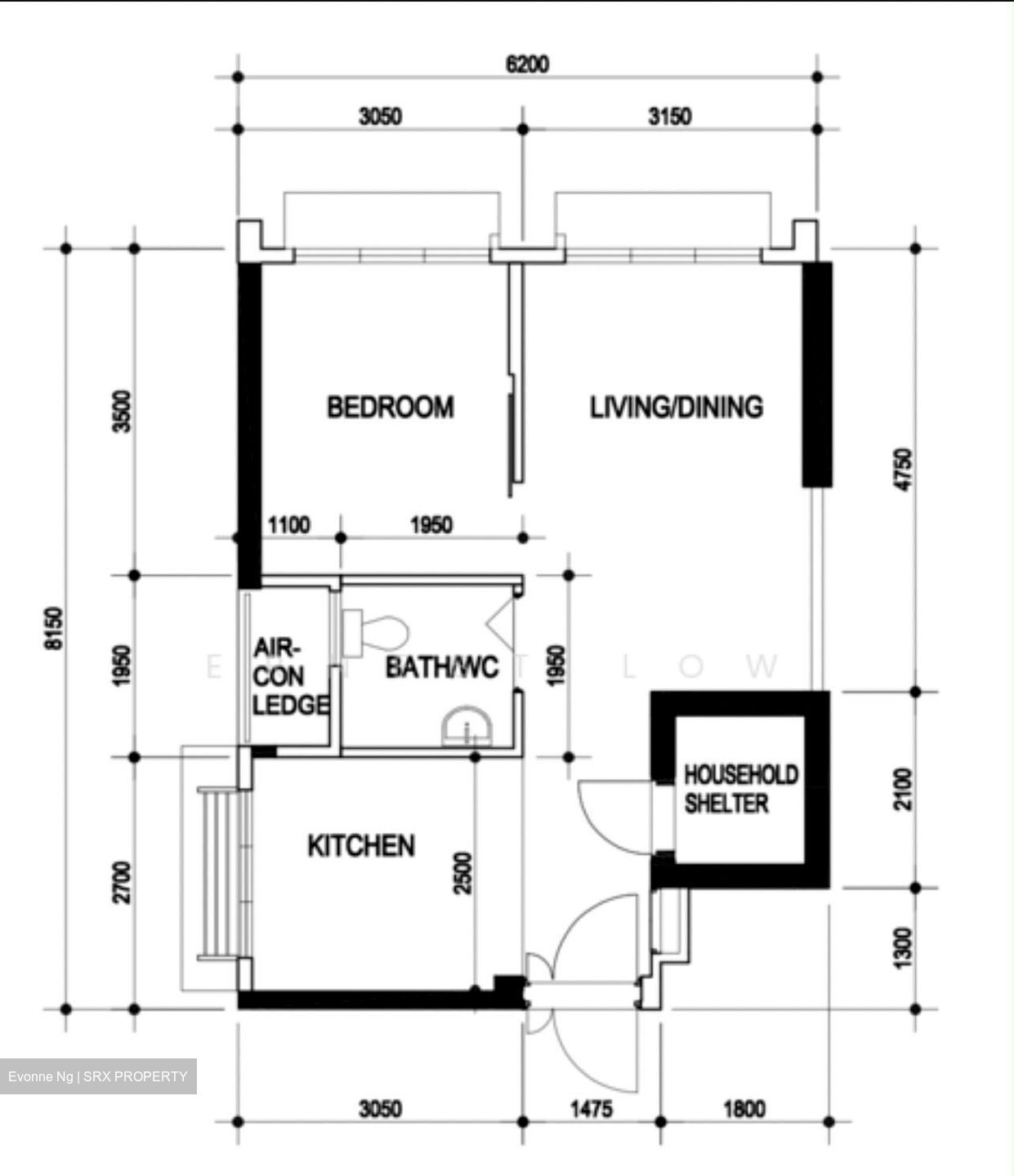 Blk 421 Northshore Straitsview (Punggol), HDB 2 Rooms #576263511